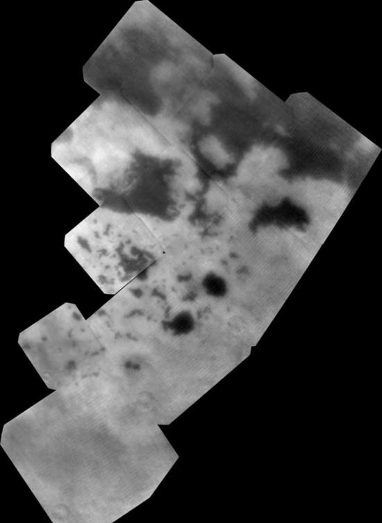 卡西尼飞船发现液态烃海洋在土卫六上蔓延