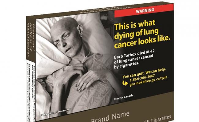 加拿大政府为控烟推新规定 香烟盒需统一使用“最丑”色