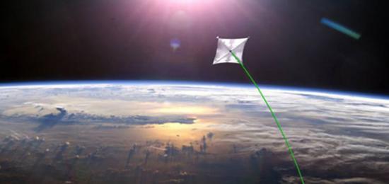 美国宇航局目前正在该局的格林研究中心(NASA Glenn Research Center)评估太阳帆的一个早期原型。