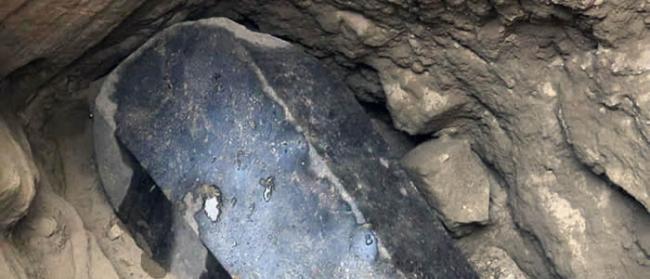 埃及科学家确定7月份发现的黑石棺所葬之人