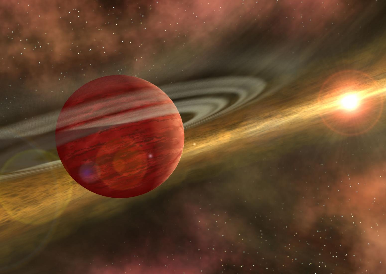 发现轨道半径最大的系外行星HD 106906b