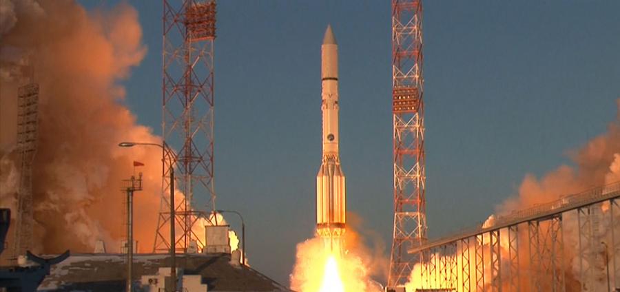 俄罗斯用“质子-M”运载火箭为英国发射大型通信卫星“Inmarsat-5F2”