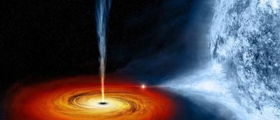 黑洞永远是饥饿的，它们不断吞噬周围恒星和空间中的一切物质并变得越来越大