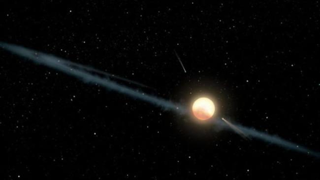 KIC 8462852这颗恒星也被称为「博亚吉安之星」（Boyajian’s Star）或是「塔比之星」（Tabby’s Star），会发生离奇的亮度下降现象。