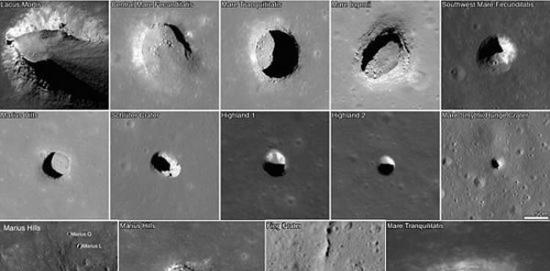 美国宇航局试图利用“天窗”来探索月球表面下的洞穴和熔岩沟道。科学家们正在研制一种摄像技术，该技术使用激光将光线散射到洞穴内部，从而得出藏在月球表面下的洞穴的3D