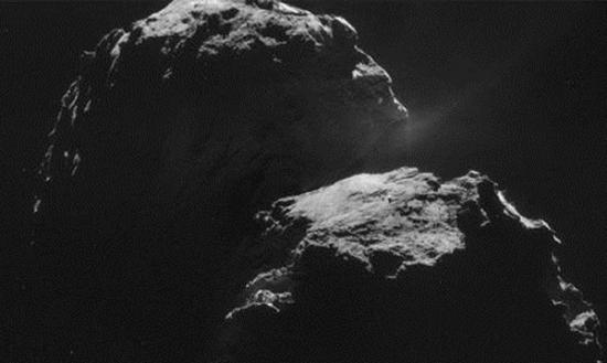 有艺术家模拟67P彗星发出“歌声”的情况。