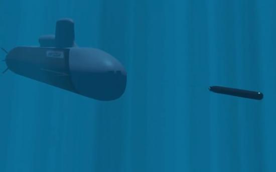 SMX-Ocean发射鱼雷的构想图