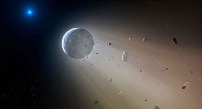 小行星不断分解最终撞向白矮星WD1145+017