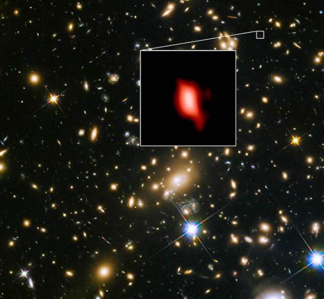 遥远星系MACS1149-JD1发现氧元素