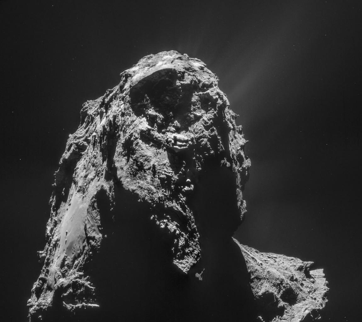 罗塞塔任务发现彗星67P/丘留莫夫―格拉西缅科比预想的更加奇怪