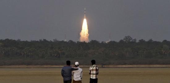 印度发射第二颗导航卫星IRNSS-1B