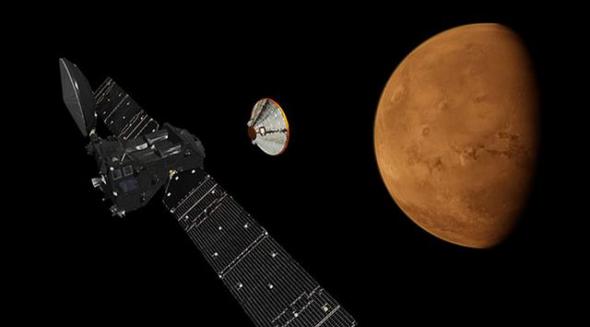 ExoMars火星计划预计在2016年由俄罗斯质子火箭发射，按计划需在10月抵达火星轨道