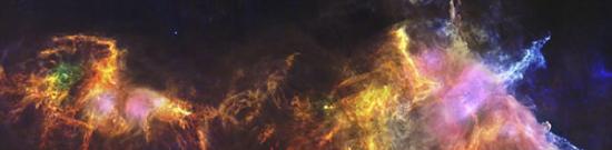 纪念哈勃望远镜发射升空23周年拍摄的马头星云