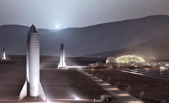 SpaceX计划在火星兴建太空基地