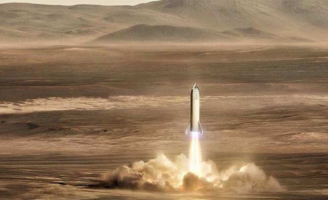 BFR计划在2024年展开载人上火星行动。