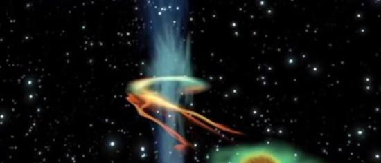 天文学家观测到一个黑洞从30年的休眠期苏醒过来，开始吞噬一个近距离流浪天体――褐矮星或者巨行星