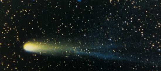 哈雷彗星。（图／引用自台北天文馆之网路天文馆网站）