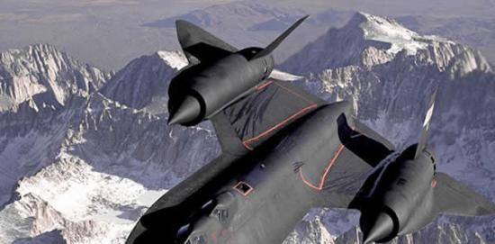 SR-71是一种可飞到三万米高空的超音速侦察机