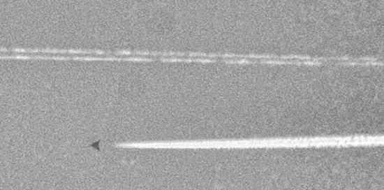 上个月在德克萨斯州上空也发现了类似的不明飞行物
