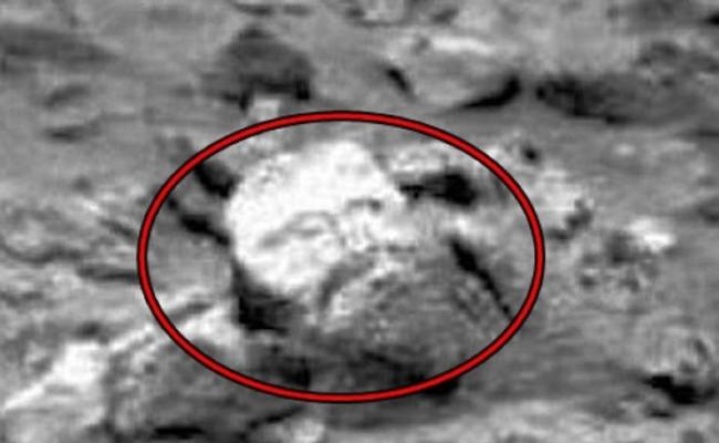 火星表面怀疑出现“神之脸”。