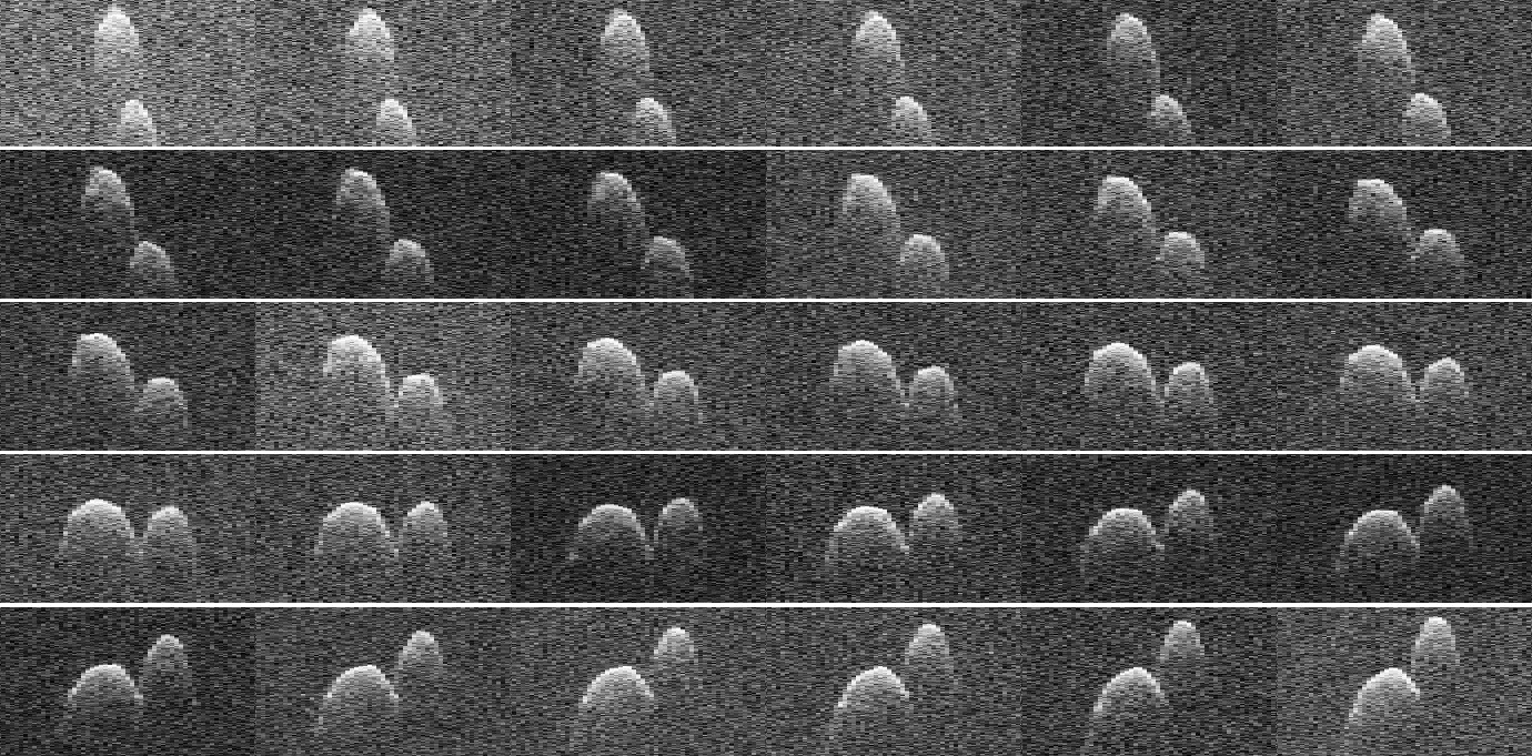 图像显示，这颗被命名为“1999 JD6”的小行星在美国太平洋时间7月24日晚上9:55(北京时间7月25日下午1:55)到达距离地球最近的位置。