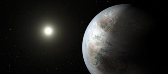 开普勒空间望远镜发现的首颗太阳系外最相似于地球的行星“开普勒-452b”