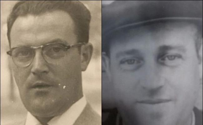 贝尔兹（左）与弟弟贝尔兹基（右）在二战时被迫分开。