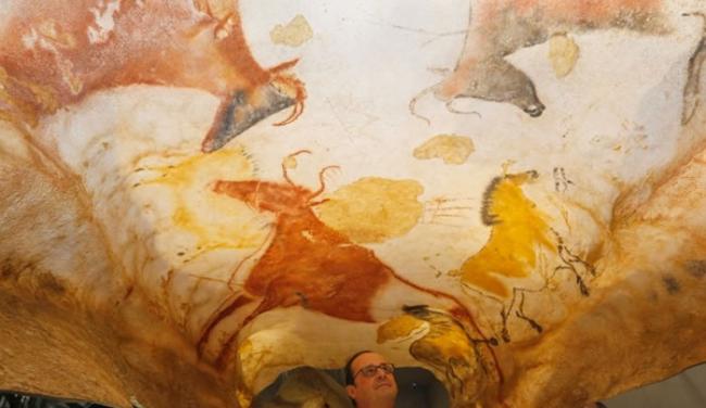 法国史前洞穴壁画“拉斯科洞窟4号”（Lascaux 4）复制展览馆揭幕