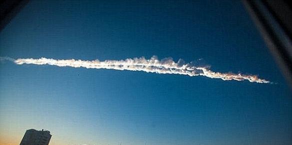 2013年2月，俄罗斯车里雅宾斯克发生了100多年来最大的陨石撞击地球事件，当时有数百人受伤。