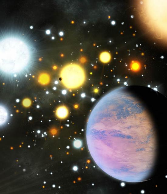 天文学家在意外的恒星团内发现了外来行星