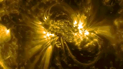 美国航空航天局（NASA)用太阳动力学天文台（SDO）5年拍摄的图片制作了两段视频，包含了有史以来最令人惊叹的图片，揭示了太阳表面的震撼世界。