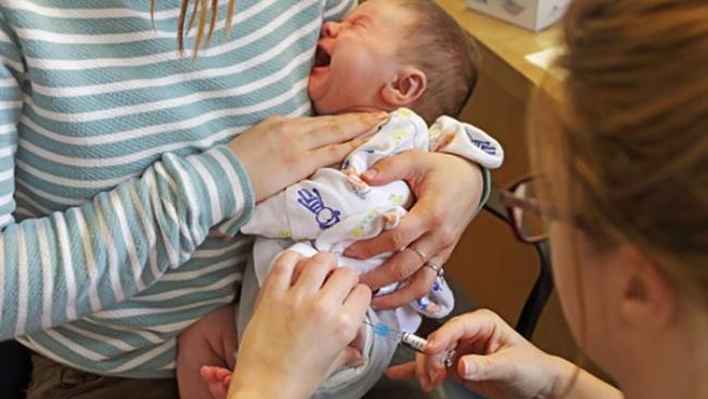 有州分强制家长为子女接种疫苗。