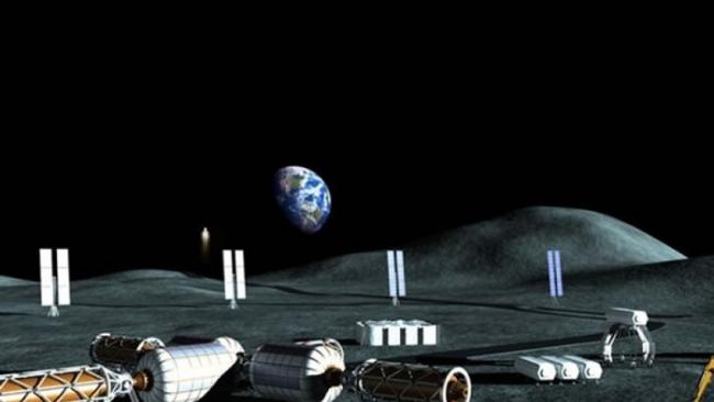 月球基地构思图