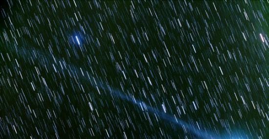 洛夫乔伊彗星。（图／李合峰摄／引用自台北天文馆之网路天文馆网站）