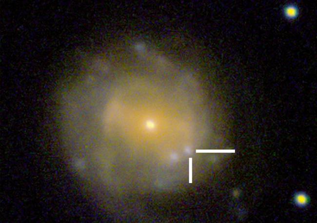 AT2018cow：天文学家目击恒星变身黑洞 “母牛”在2亿光年远的CGCG 137-068外围