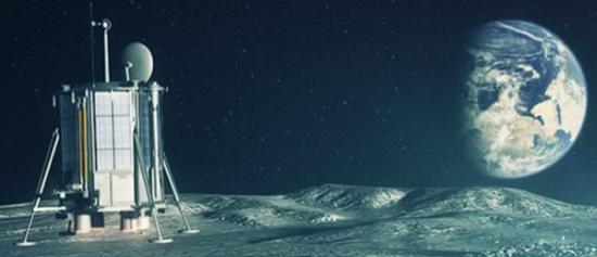 “探月一号”将在月球的南极进行钻探。