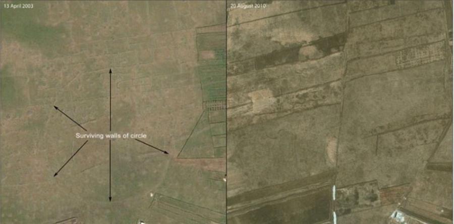 叙利亚发现的巨环，座落于霍姆斯西北部10英里（约合15.5公里），是2002年2月由伊克诺斯卫星发现的。由于附近城市的扩张，2个巨环最近几乎被完全毁坏，其中就包