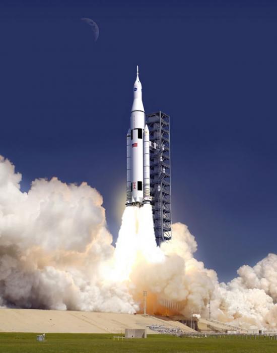 登陆火星必须造出“太空发射系统”(Space Launch System)强力火箭和“猎户座”(Orion)太空舱