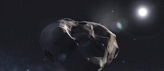 67P-Churyumov Gerasimenko彗星艺术效果图