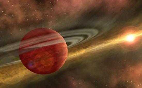 新发现的MOA-2011-BLG-322行星比木星还大八倍，距离我们2.5万光年
