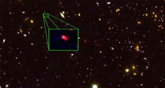 美国望远镜发现最古老的星系：z8_GND_5296