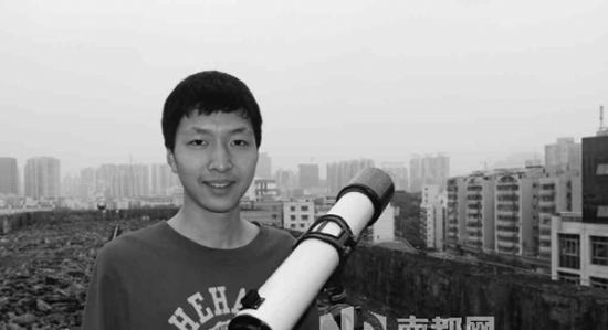 深圳17岁的天文爱好者陈振豪