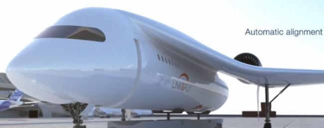 飞机+火车：法国阿卡技术公司公布“Link & Fly”飞行列车设计