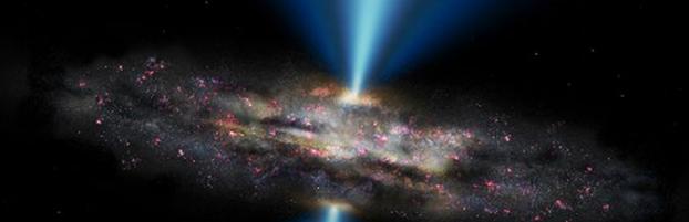 天文学家发现成长速度远快于宿主星系的巨型黑洞
