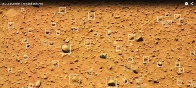 UFO爱好者称在好奇号发回的火星照片中发现古老的海贝
