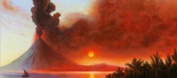 印度尼西亚的坦博拉火山曾在200年前出现大喷发 带来全球性降温