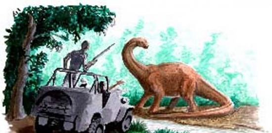 非洲刚果泰莱湖发现史前恐龙？土著居民称怪兽为“莫凯朗邦贝”