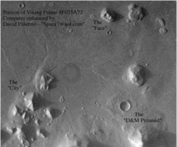 NASA拍摄的火星地表图