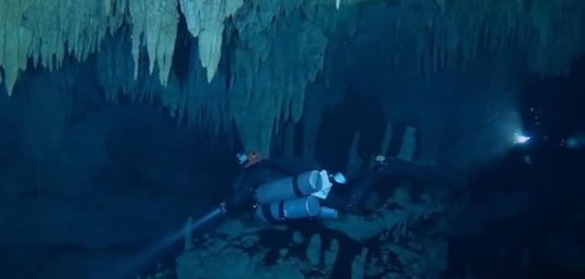 墨西哥世界最长水底洞穴惊见玛雅文明