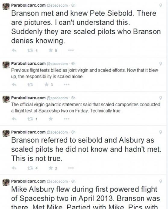 梅西尔指布兰森早己认识两名机师。